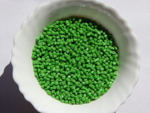 Green HDPE Cap Granules